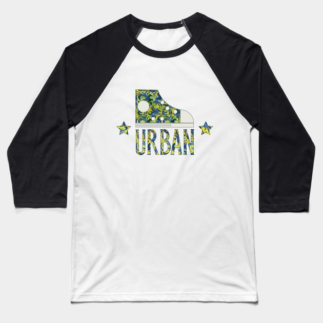 urban style Baseball T-Shirt by Arcoart